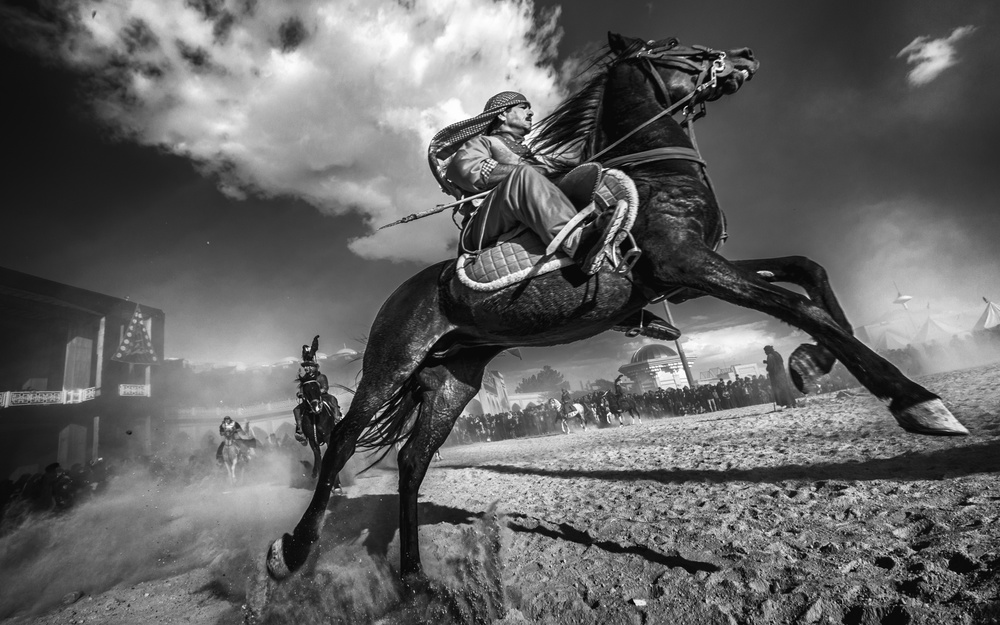 fighter and horse von Babak Mehrafshar EFIAP (Bob)