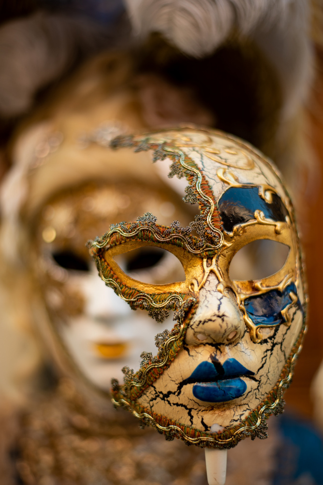 Behind the Eyes of Venice Mask von Barak Shacked