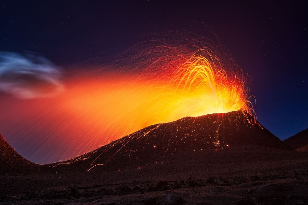 La Fournaise volcano von Barathieu Gabriel