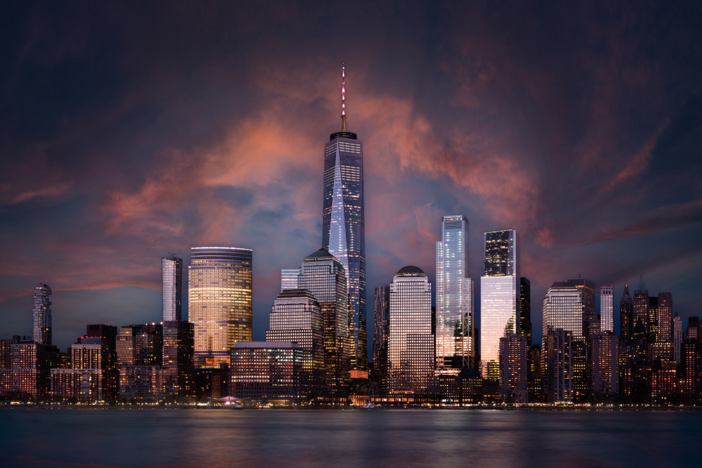 Skyline NYC von Bart Michiels