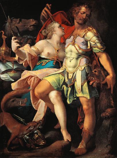 B.Spranger, Odysseus and Circe