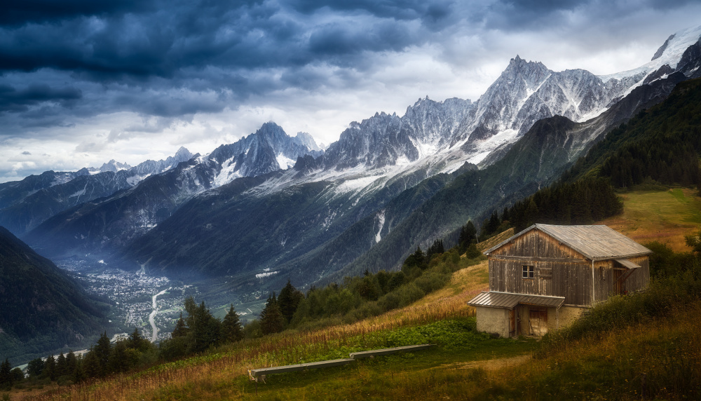 Mont Blanc foothills von Bartolome Lopez