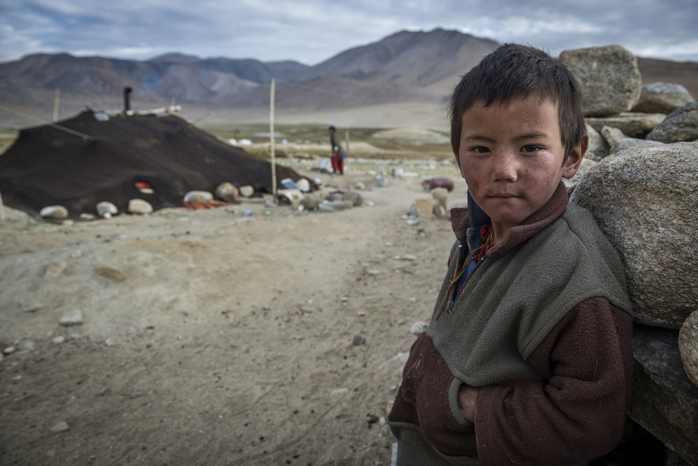 Nomadic Boy von Basem Al-Qasim