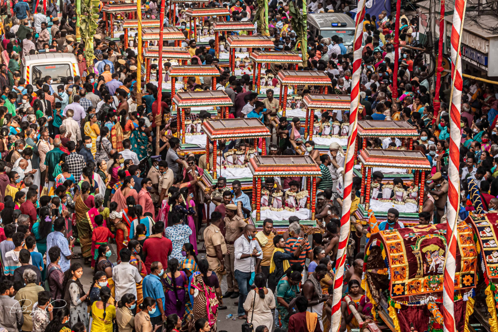 Temple Grand Festival - Chennai -India von B.Balaji