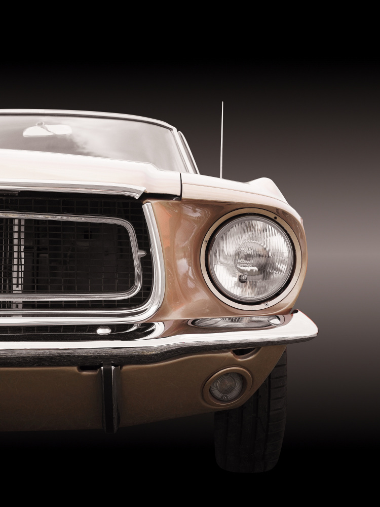 American classic car Mustang Coupe 1968 von Beate Gube