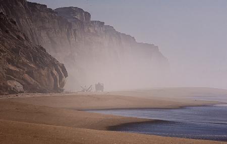 Mist on the beach