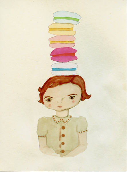 Macaroon Girl von Bella Larsson