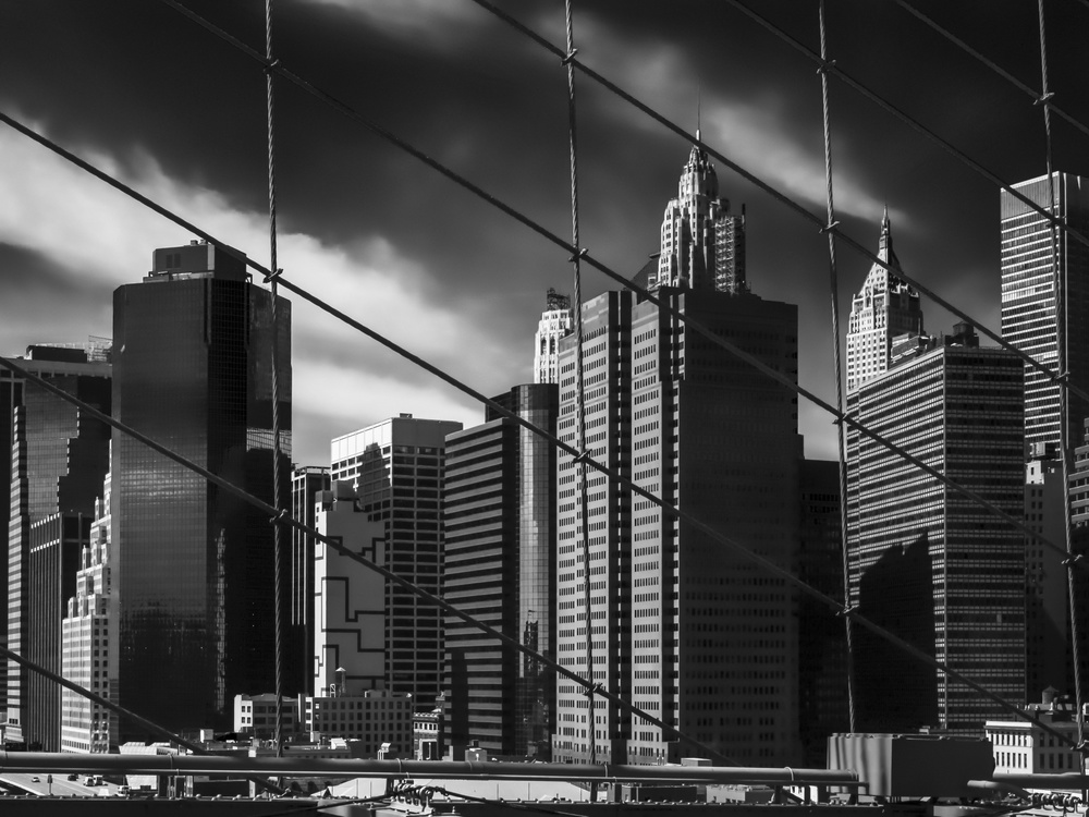 Seen from Brooklyn Bridge von Benny Pettersson