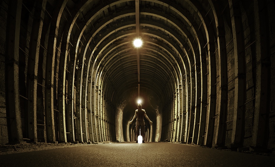 Endless tunnel von Benoit Michelot