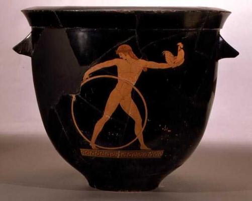 Attic red-figure bell krater depicting Ganymede, Greek, c.500-480 BC (pottery) von Berlin Painter