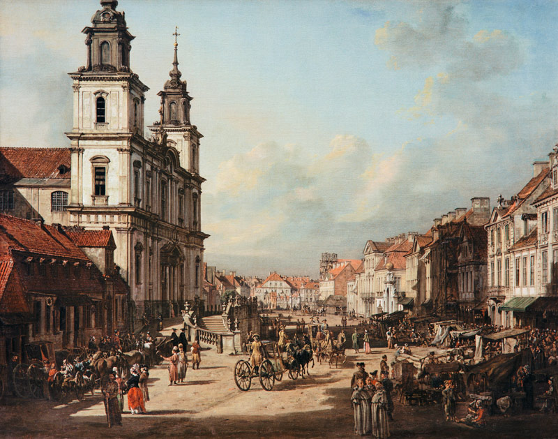 Warschau, Heilig-Kreuz-Kirche von Bernardo Bellotto