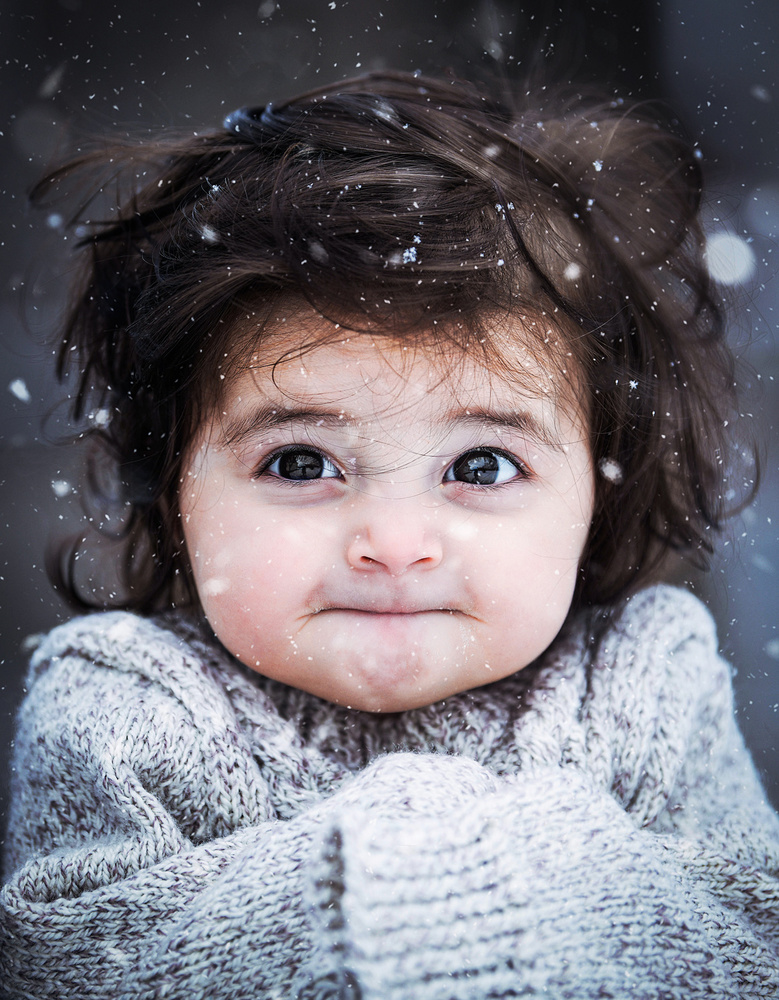 Winter Portrait von Bess Hamiti