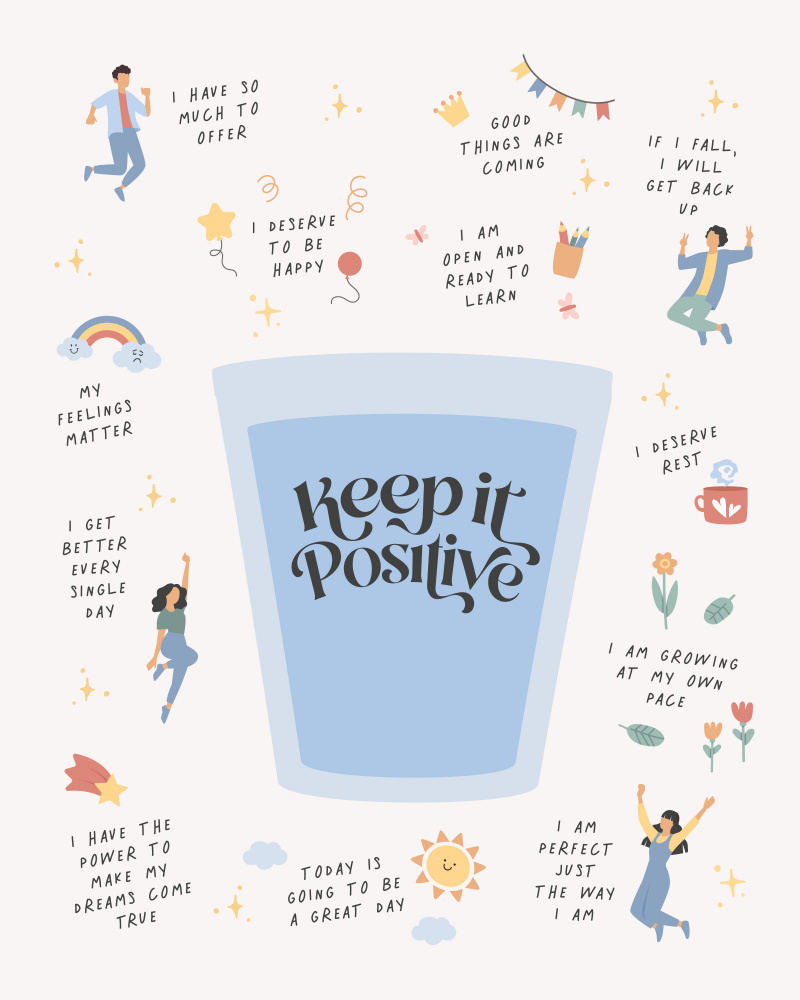 Keeptitpositive von Beth Cai