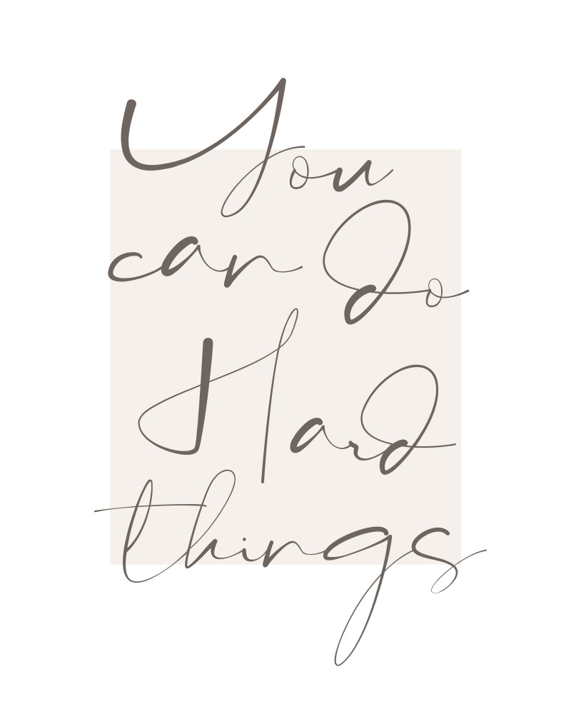 You Can Do Hard Things von Beth Cai