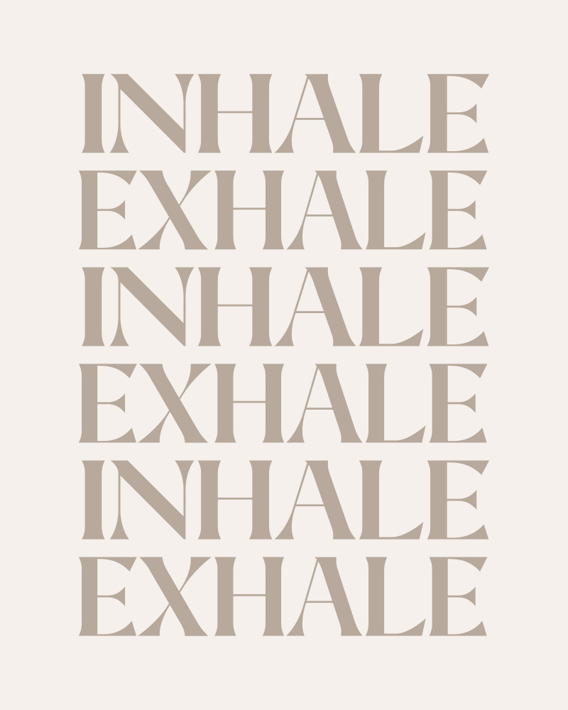 Inhale Exhale von Beth Cai