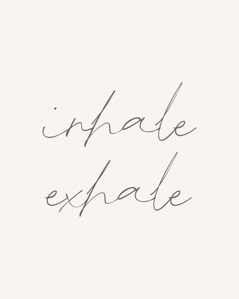 Inhale Exhale von Beth Cai