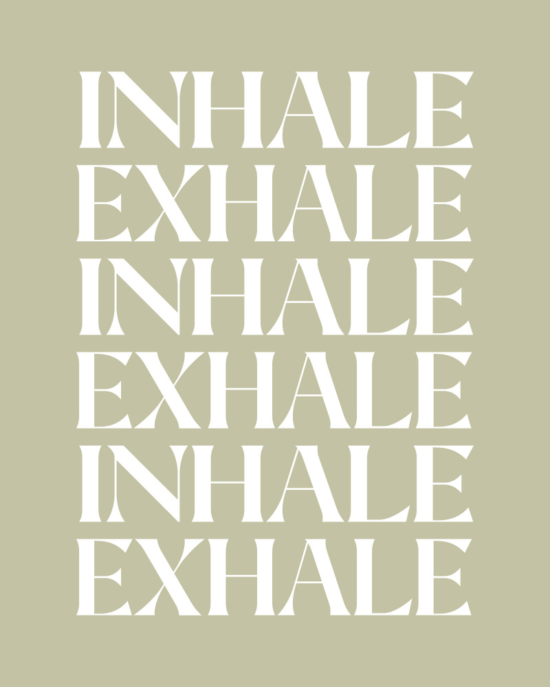 Inhale Exhale von Beth Cai