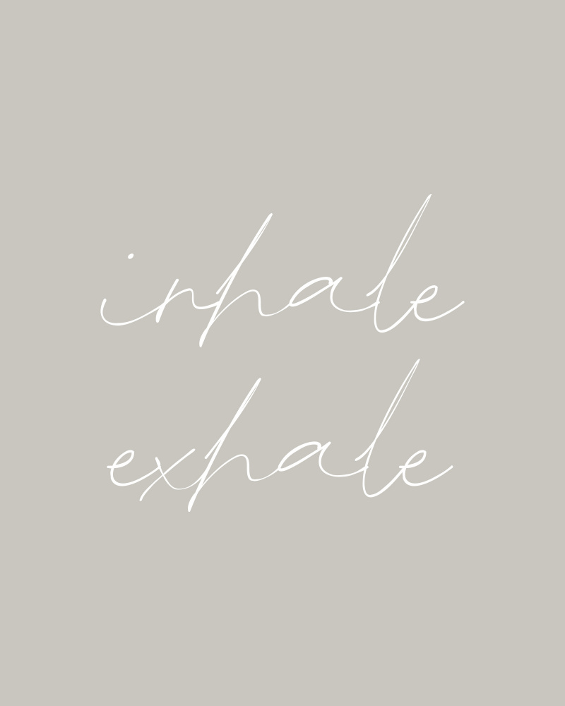 Inhale Exhale von Beth Cai