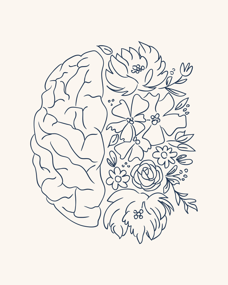 Brain Sketch von Beth Cai