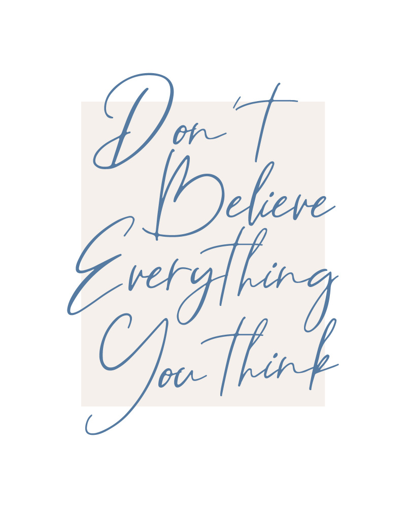 Dont Believe Everything von Beth Cai