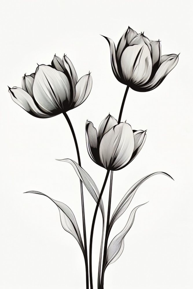 Black Tulips von Bilge Paksoylu