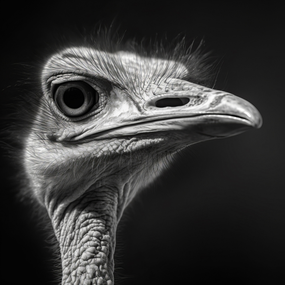 Ostrich 1 von Bilge Paksoylu