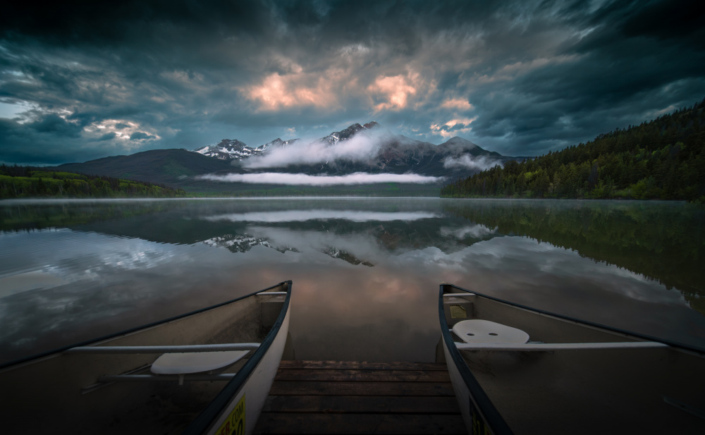 A moody morning von Bing Li