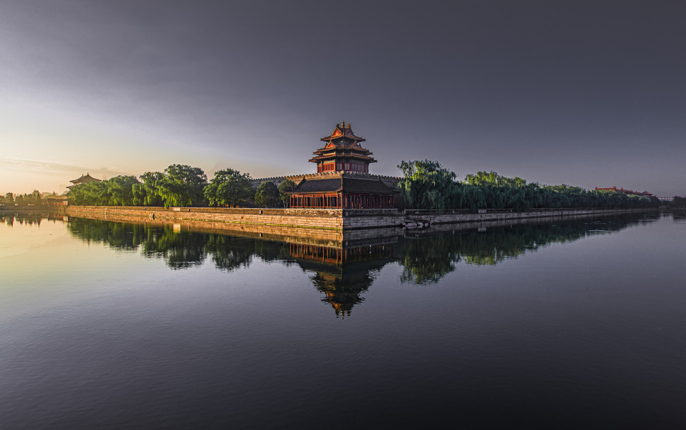 Moring Light on Forbidden City von Bing Yu