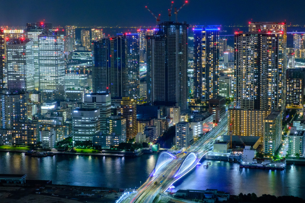 Tokyo Night View von Blues_Walker