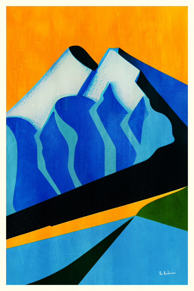 Mont Blanc, 1931 von Bo Anderson