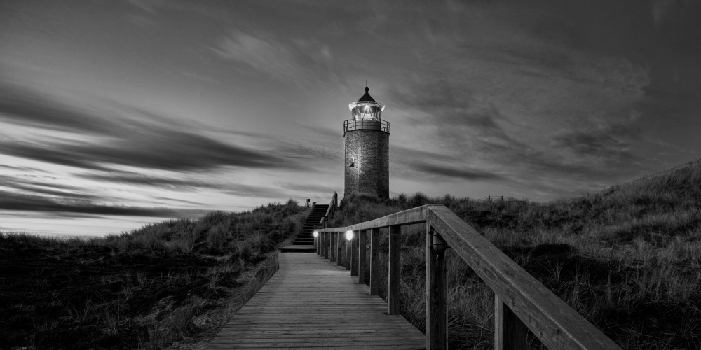 Lighthouse Kampen BW von Bodo Balzer