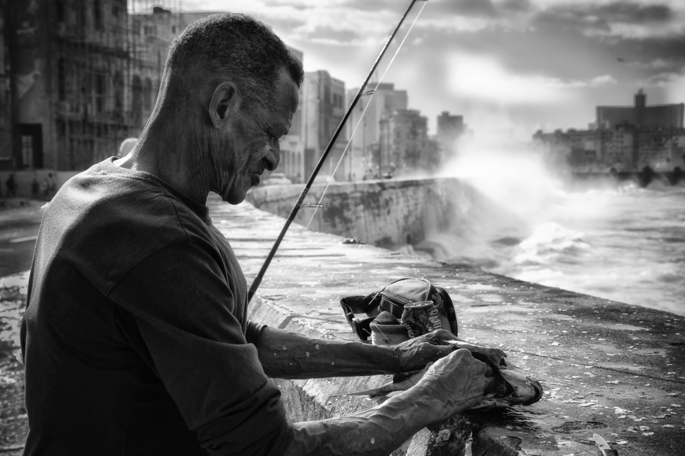 Fisherman life. von Bogdan Timiras