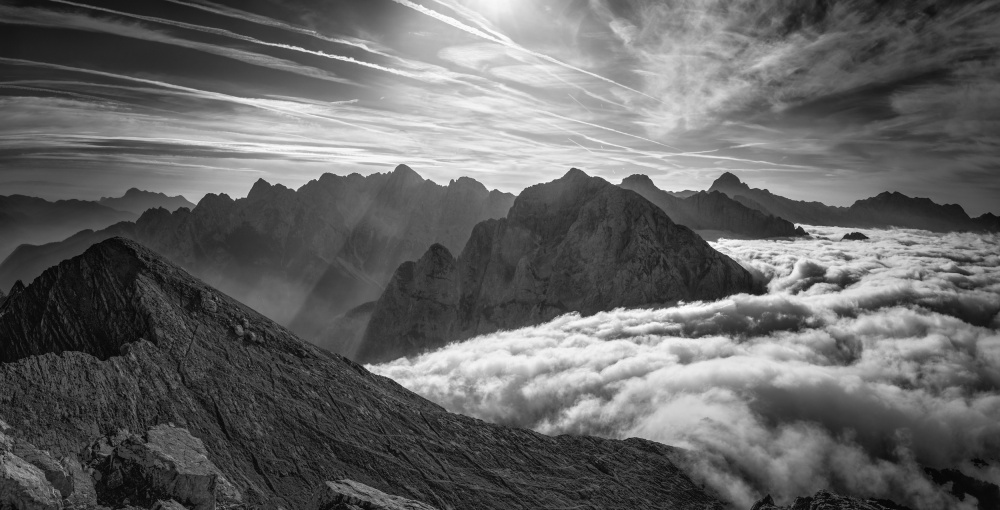 Above the sea of fog von Bor