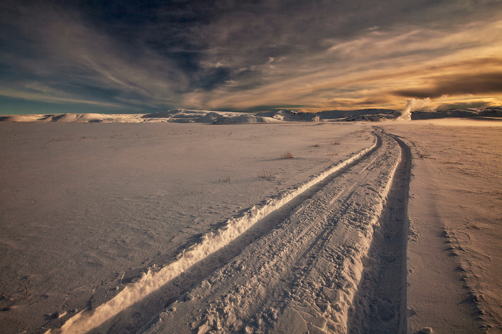 Snow Tracks von Bragi Ingibergsson - BRIN