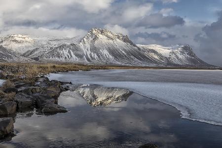 Reflection at Snæfellsnes peninsula