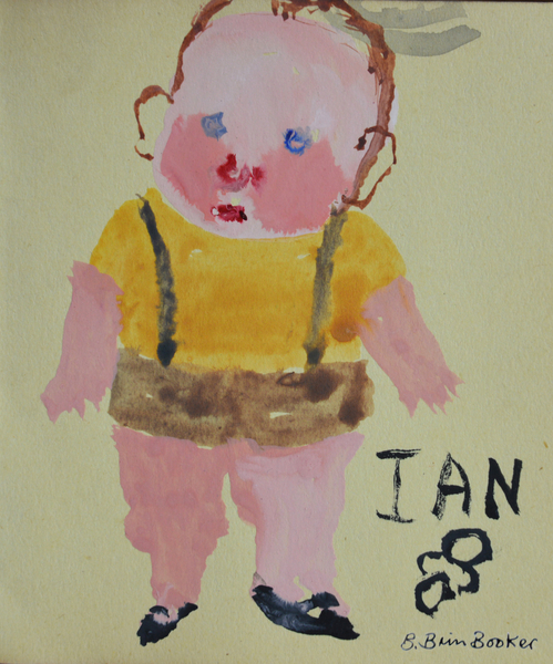 Ian, as a toddler von Brenda Brin  Booker