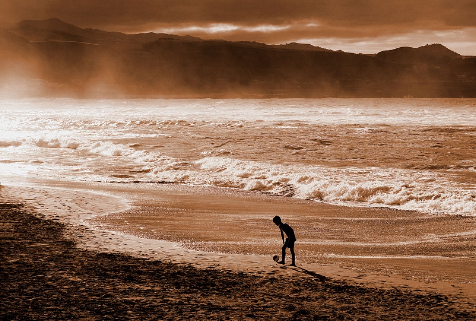 Las Canteras von Bror Johansson