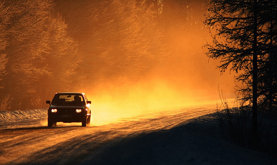 Winter drive von Bror Johansson