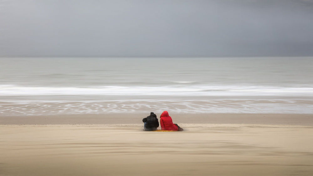 Enjoying March at the seaside von Bruno Flour