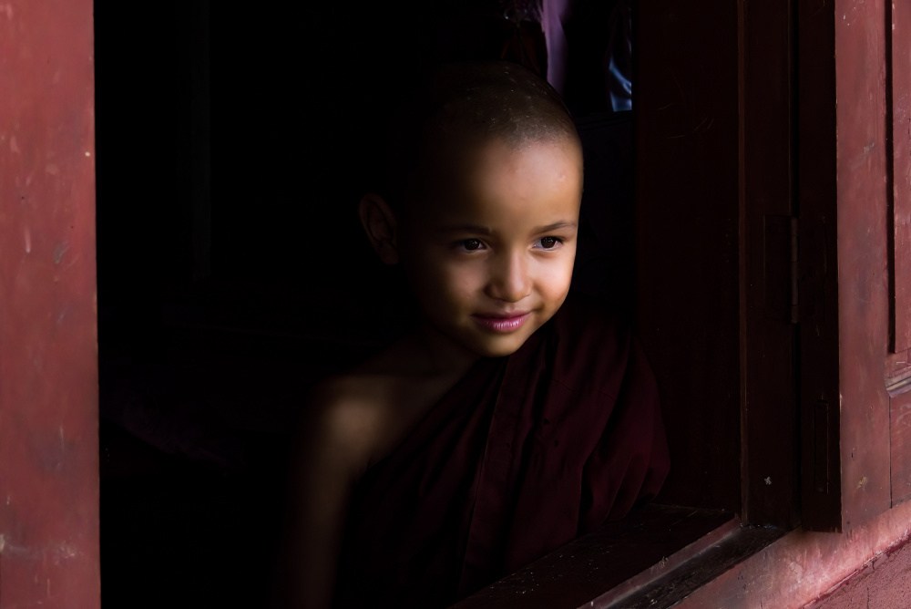 Young Monk von Bruno Lavi