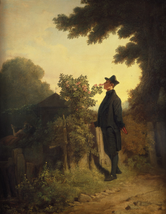 Der Rosenfreund von Carl Spitzweg