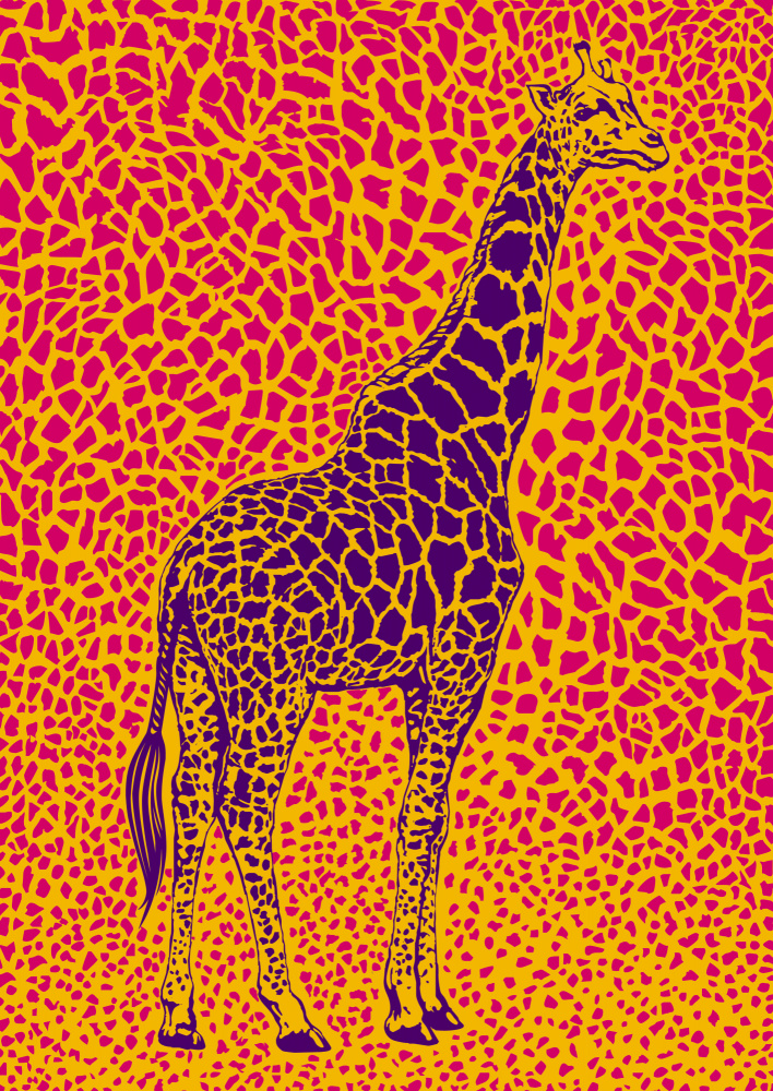 The Majestic Giraffe von Carlo Kaminski