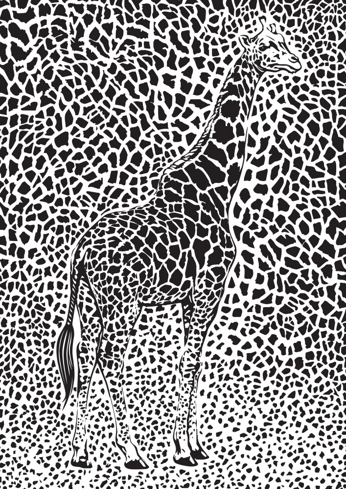 The Majestic Giraffe von Carlo Kaminski