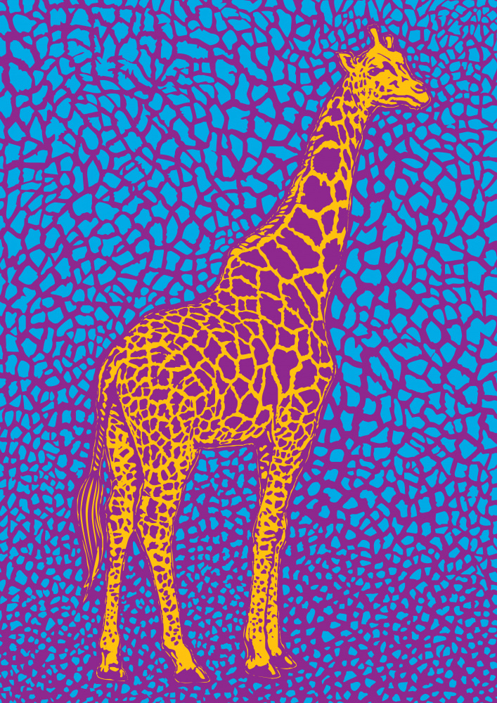 The Majestic Giraffe von Carlo Kaminski