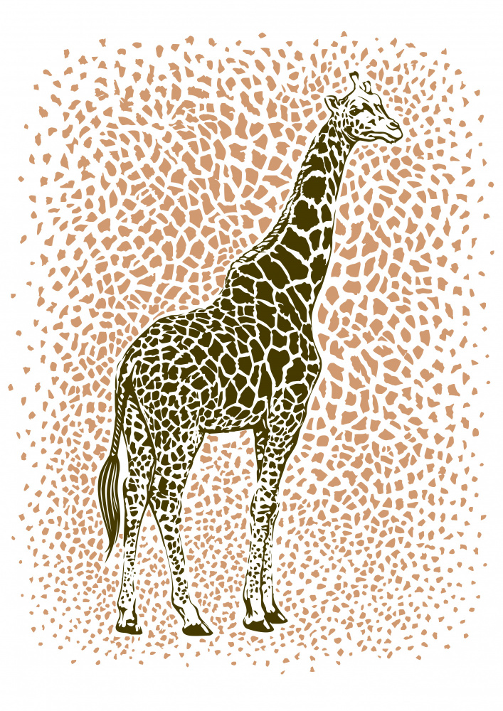 The Majestic Giraffe von Carlo Kaminski