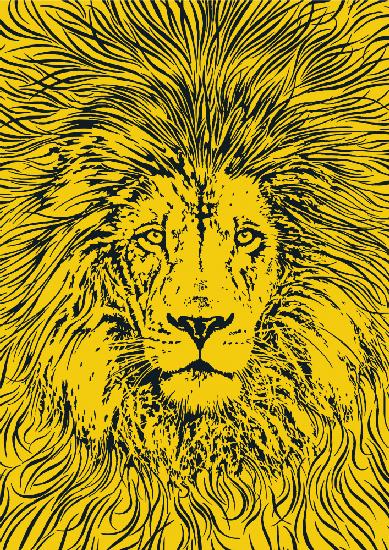 Lion Portrait – King of the Beasts