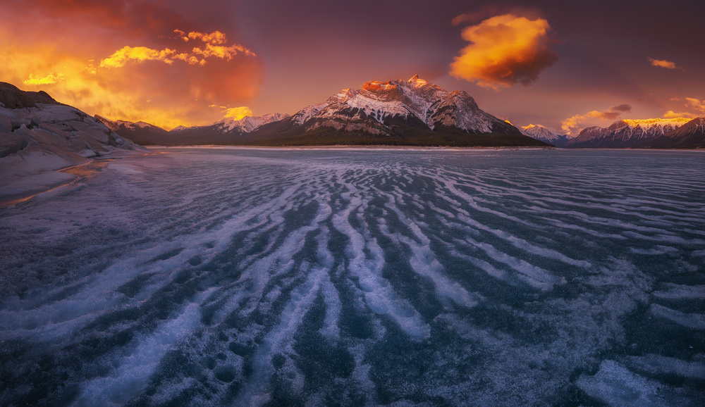 Abraham Lake von Carlos F. Turienzo