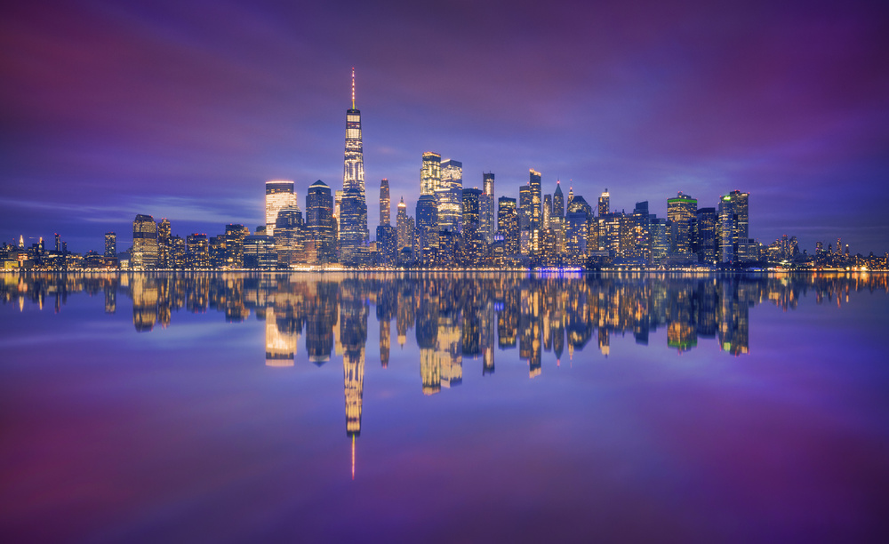 Skyline from NJ von Carlos F. Turienzo