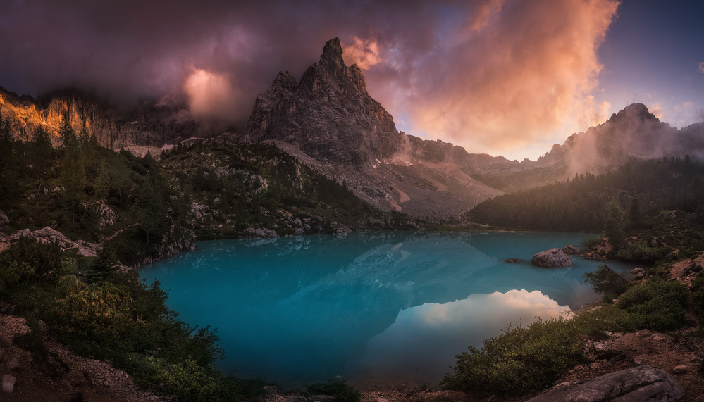 Turquoise Refection von Carlos F. Turienzo