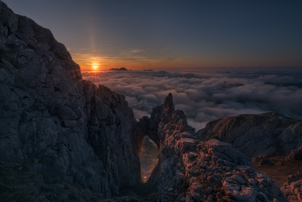 Arco en picos von Carlos Gonzalez